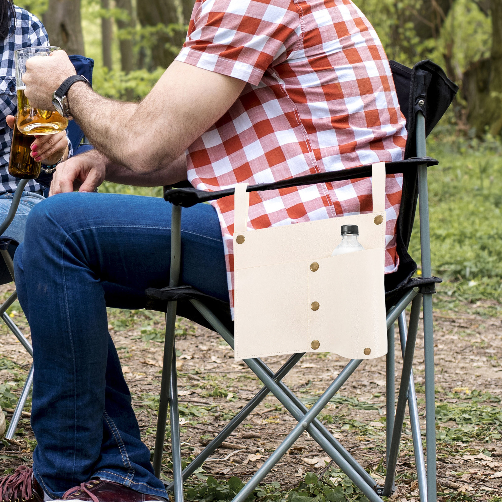Outdoor Camping Decke - 2-in-1 Camping Chair Side Pocket Organizer