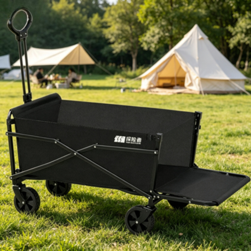 Outdoor Camping Trolley - Foldable Outdoor Carts Multifunctional Camping Trolley