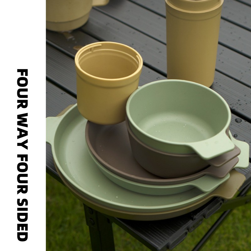 Outdoor Camping Dining Set - Outdoor Portable, Easy to Store, and