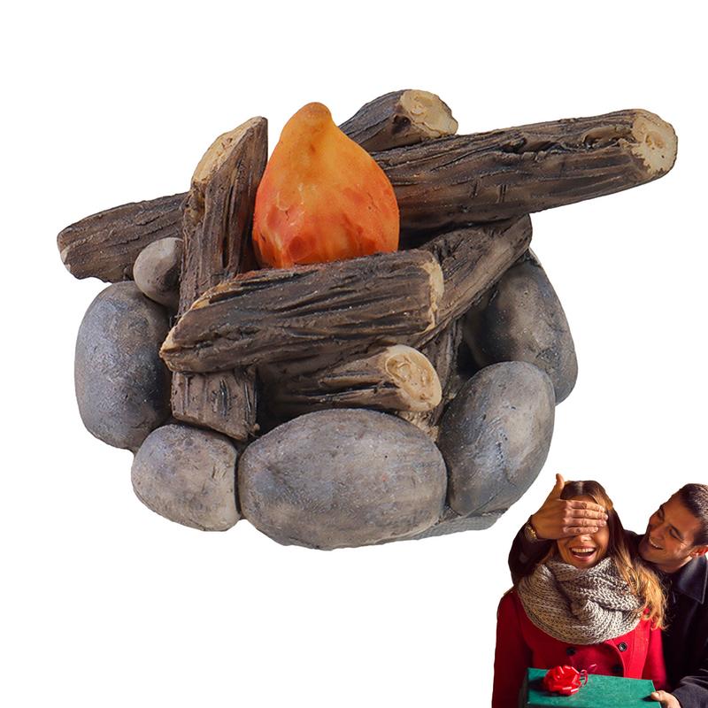 Camping Quiet - Miniature Campfire Ornament Fire Ornament Model