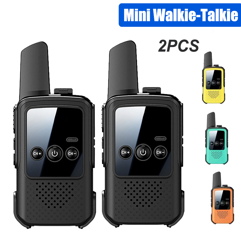 Outdoor Camping Kids Activities - Mini Walkie Talkie Two-way Radio 2Pcs