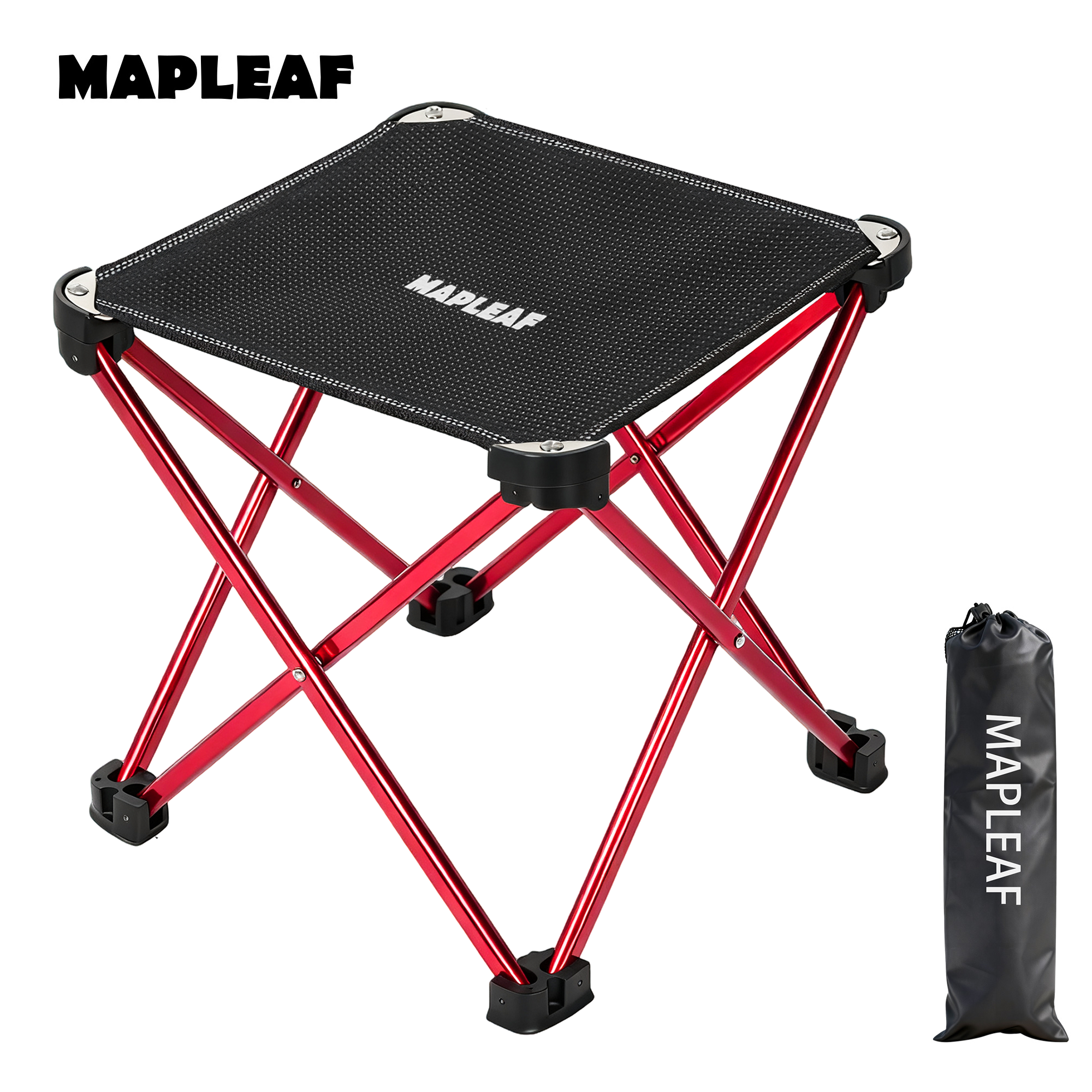 Outdoor Camping Recliner Chairs - MAPLEAF Portable Folding Stool 7075 aluminum