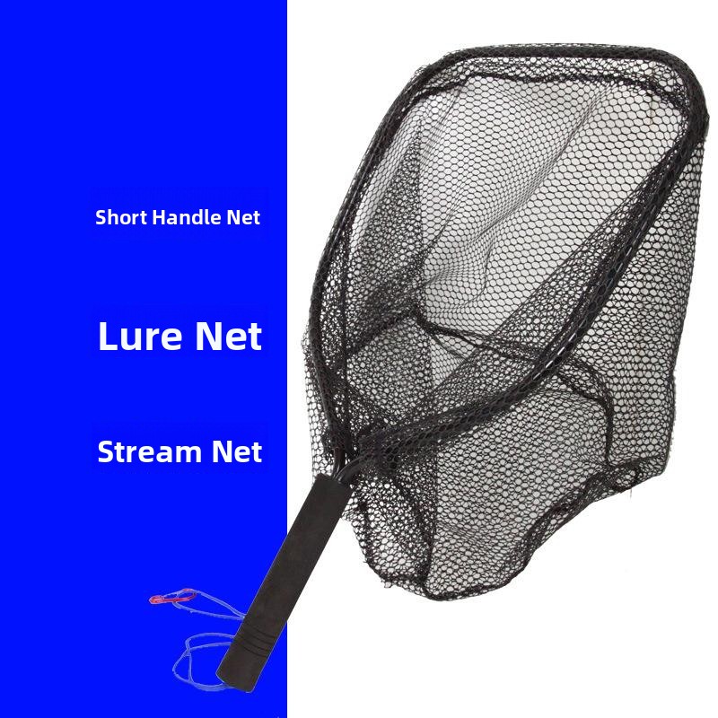 Outdoor Camping Gear Brands - Lightweight Portable Stream Net Short Handle