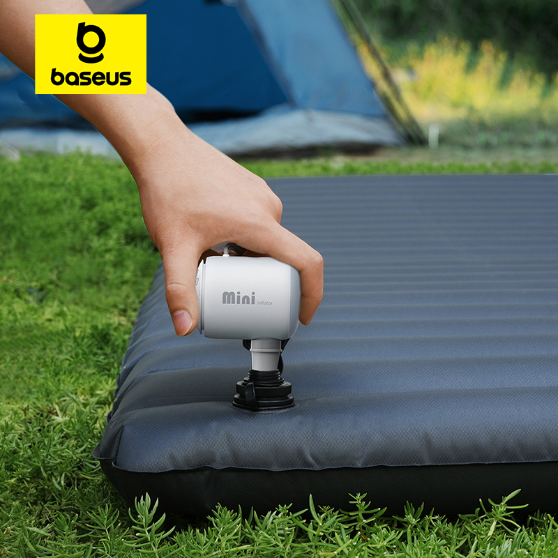 Outdoor Inflatable Camping Tent With Air Pump - Baseus Portable Air Pump Electric Air