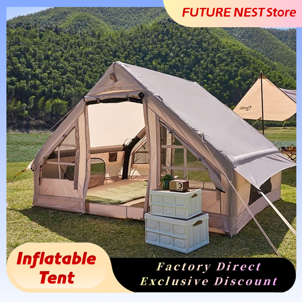 Outdoor Inflatable Camping Tent With Air Pump - Inflatable Camping Tent Outdoor Air Tent