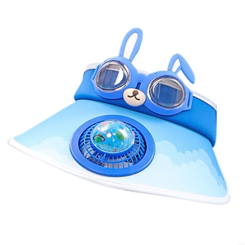 Outdoor Camping Kids Activities - L5YC UV Protective Hat with USB