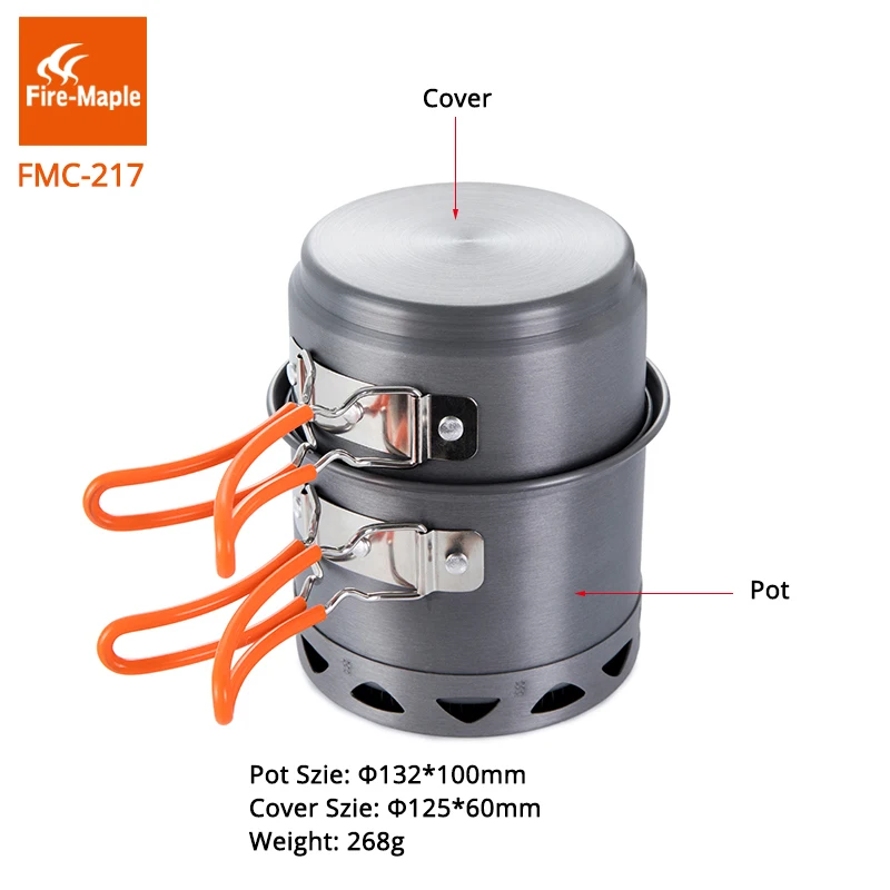 Fire Maple Camping Cookware Se - огляд і ціна Camping Quiet