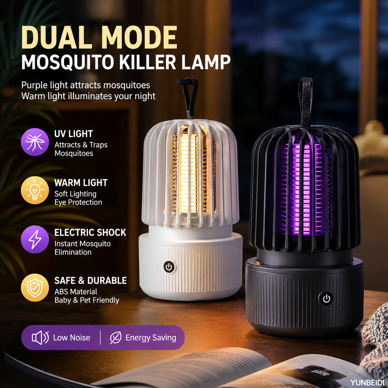 Mosquito Killer Lamp 2 in 1 UV - огляд і ціна Camping Quiet