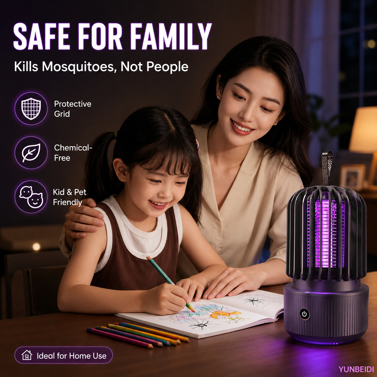 Mosquito Killer Lamp 2 in 1 UV - огляд і ціна Camping Quiet