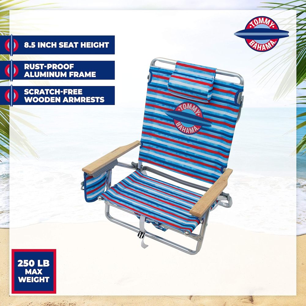 Classic 5-Position Folding Bea - огляд і ціна Folding Chair