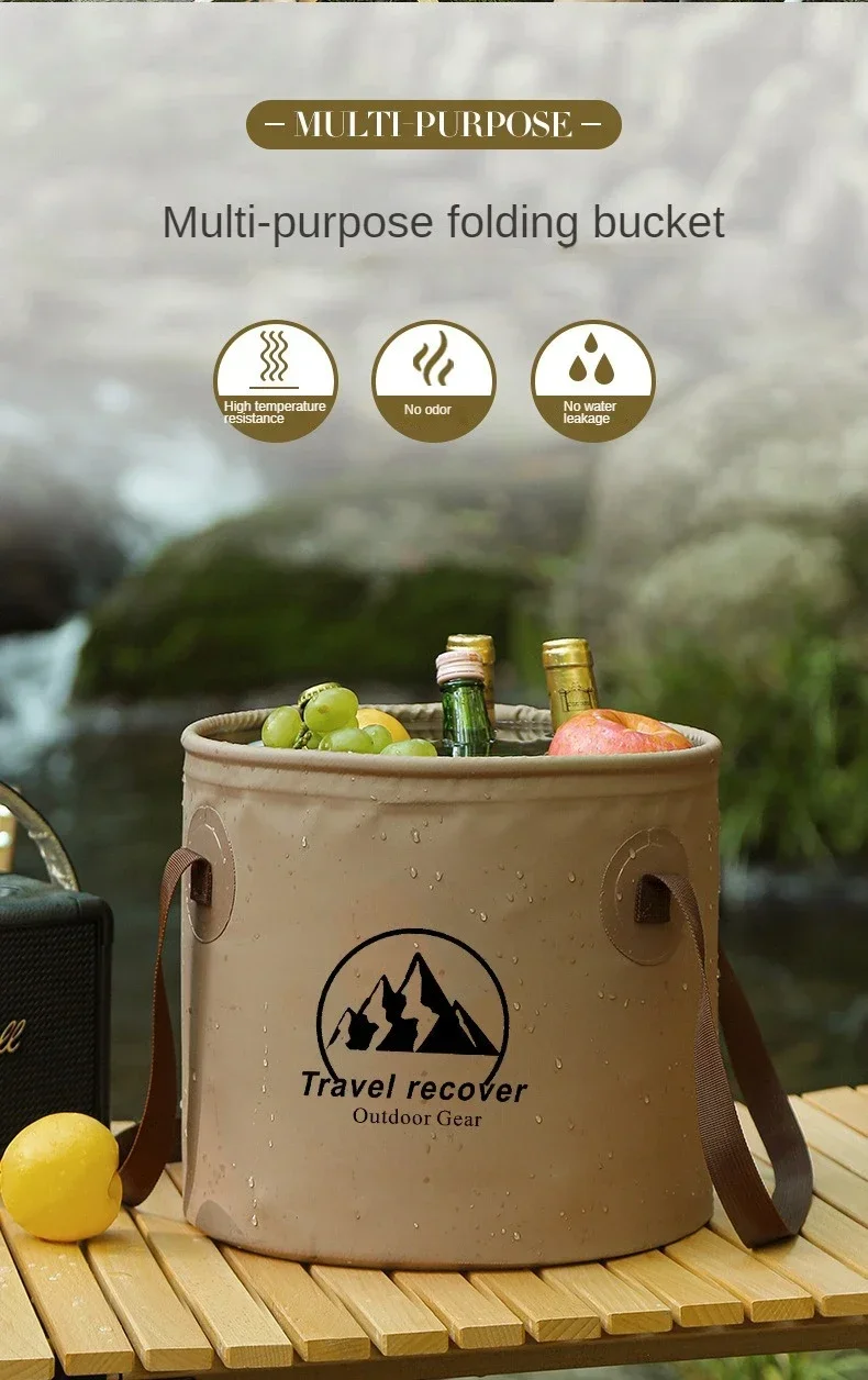 10L 20LFolding Bucket Waterpro - огляд і ціна Outdoor Camping Outlet