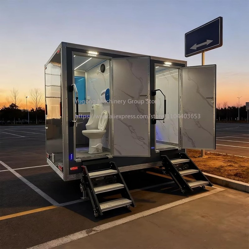 Portable Restroom Trailer Luxu - огляд і ціна Portable Camp Toilet