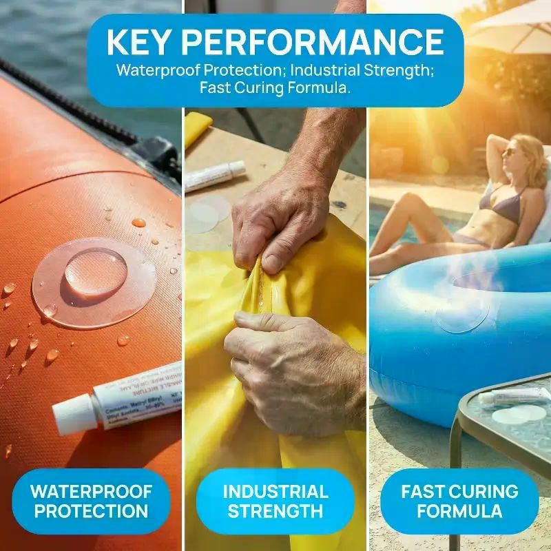 10 Set Inflatable Repair Kit P - огляд і ціна Inflatable Mattress