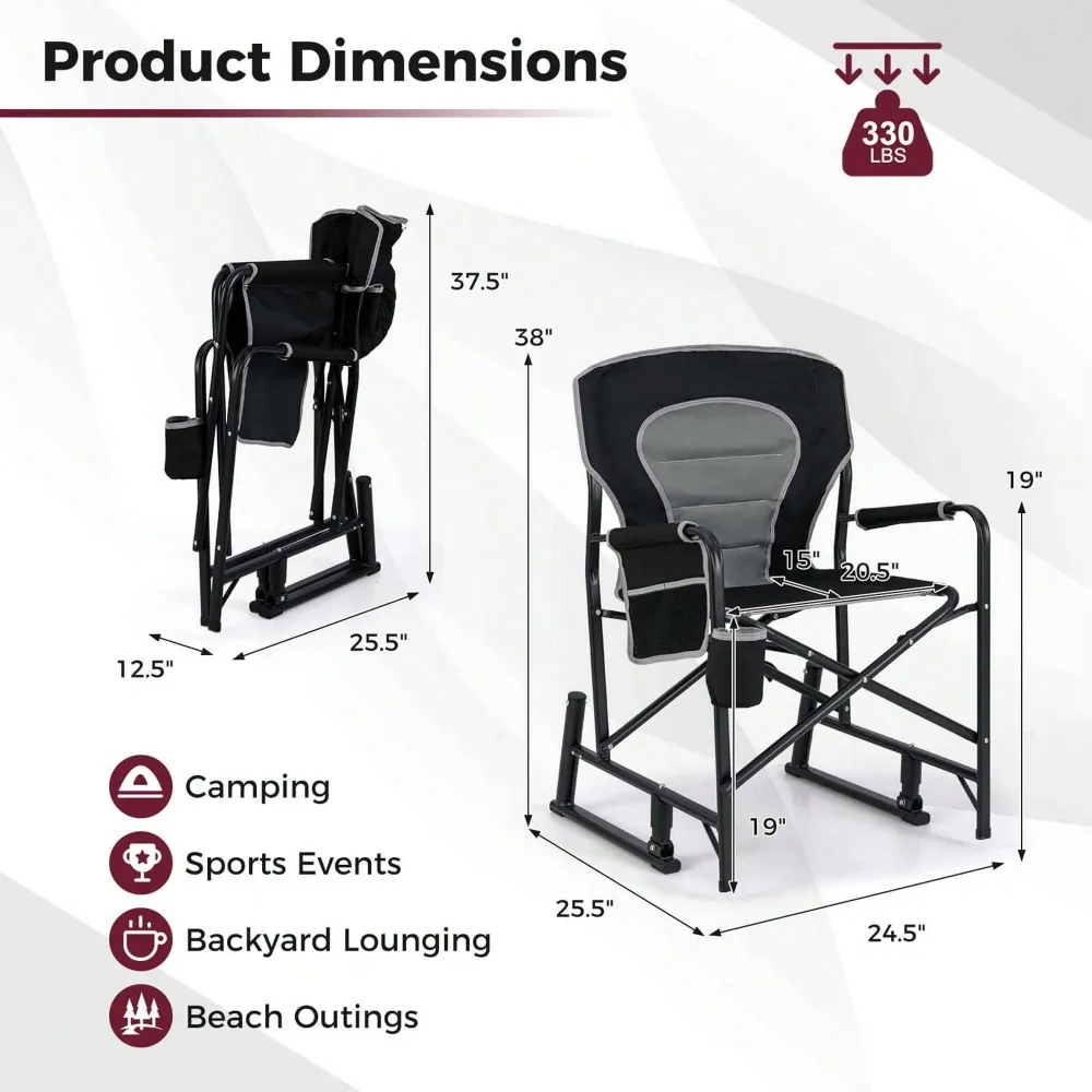 Outdoor Rocker Camping Chair F - огляд і ціна Outdoor Camping Rocker