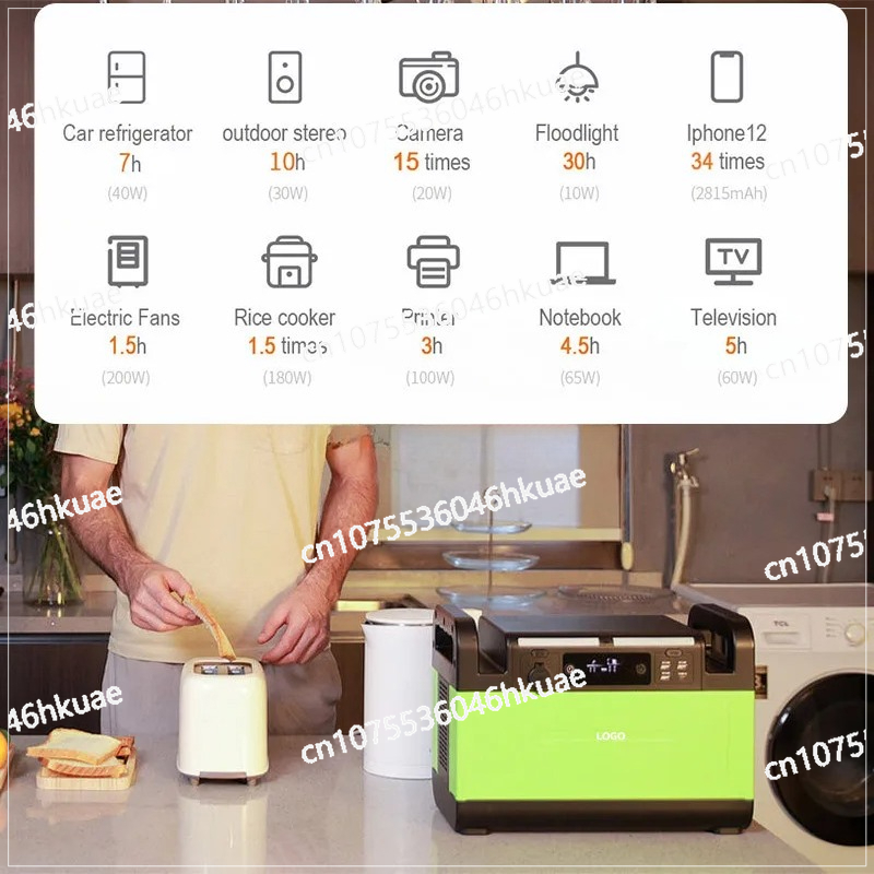 1500watt Portable Power Bank P - огляд і ціна Outdoor Camping Outlet