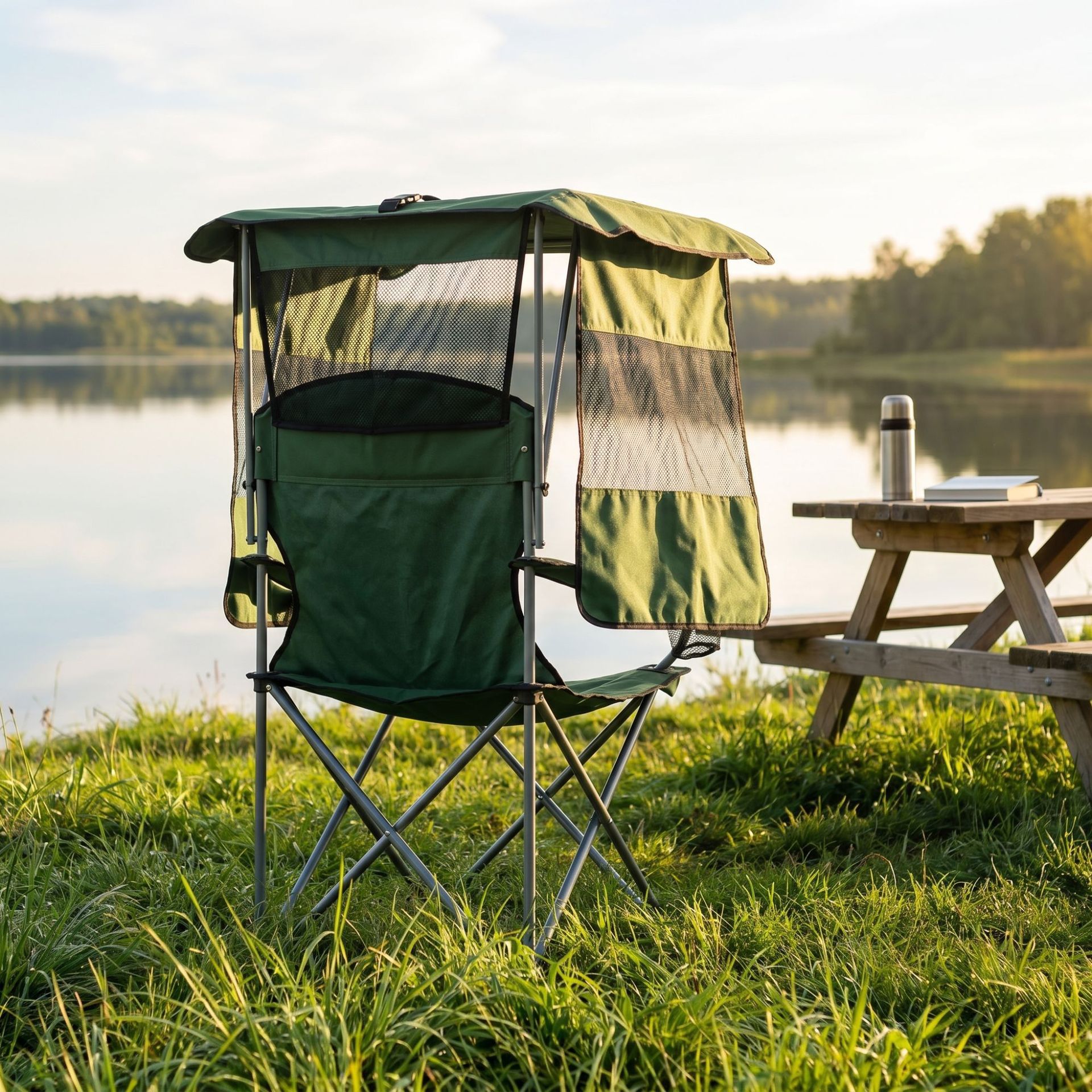 Outdoor folding chair, fishing - огляд і ціна Outdoor Camping Canopy