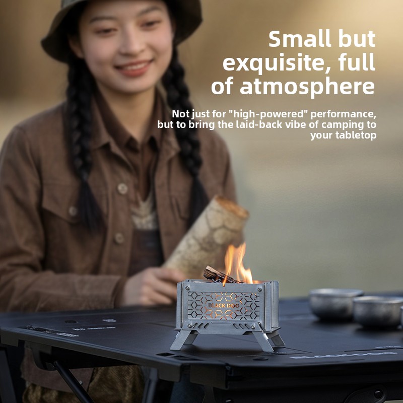 BLACKDOG Outdoor stainless ste - огляд і ціна Outdoor Camping Stove Wood