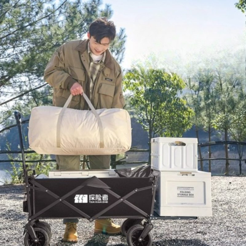 Foldable Outdoor Carts Multifu - огляд і ціна Outdoor Camping Trolley