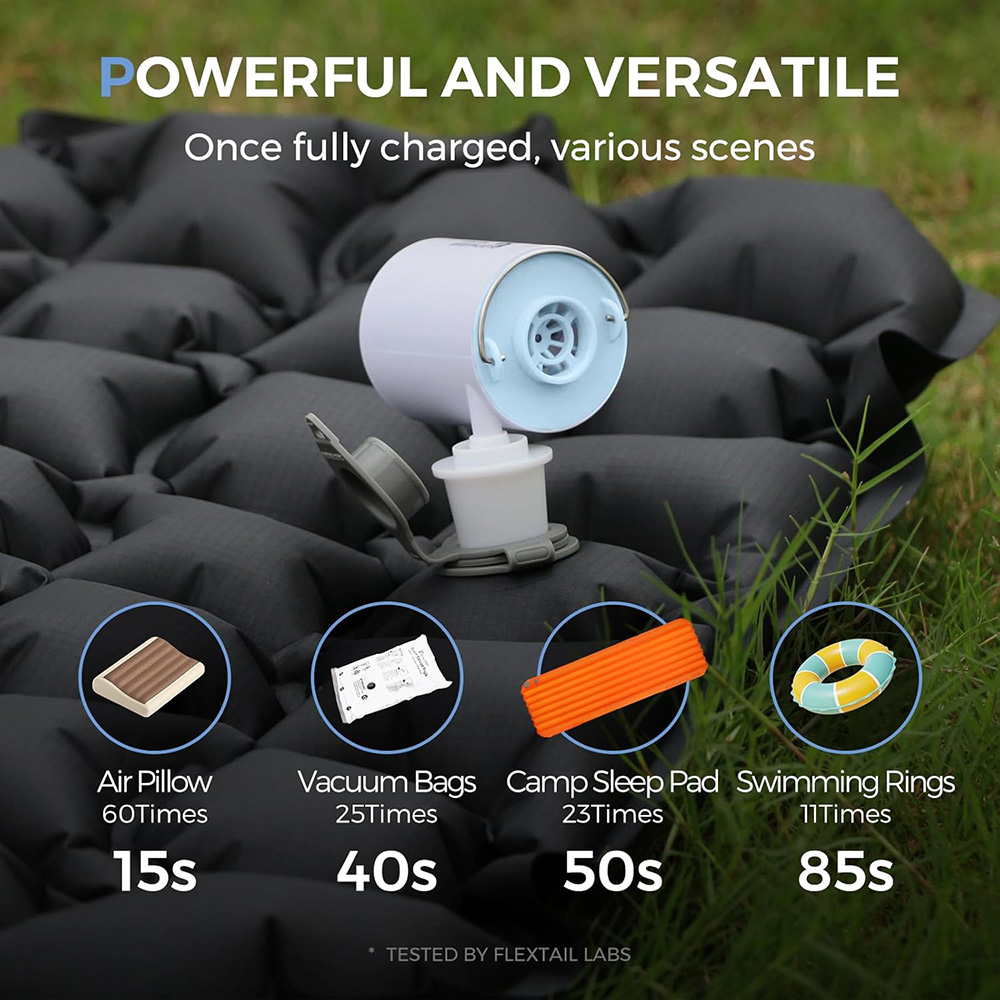 FLEXTAIL Portable Air Pump, Mi - огляд і ціна Outdoor Inflatable Camping Tent With Air Pump