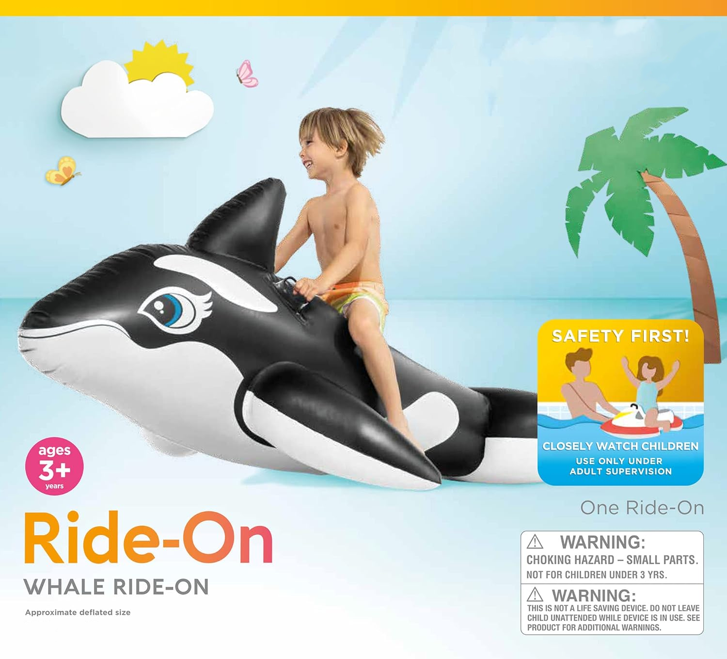 Giant Whale Inflatable Floatin - огляд і ціна Inflatable Mattress