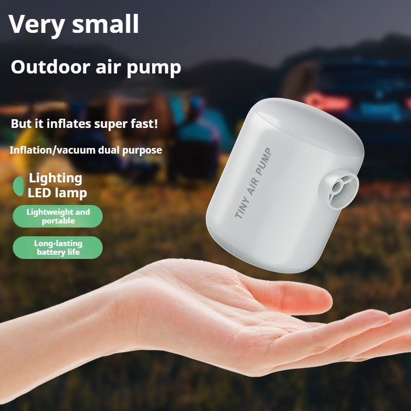 Mini Air Pump Portable Electri - огляд і ціна Outdoor Inflatable Camping Tent With Air Pump