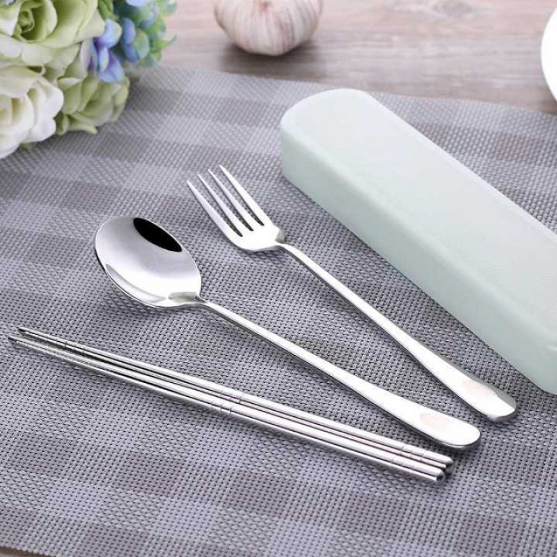 4Pcs/Set Stainless Steel Chops - огляд і ціна Outdoor Camping Dining Set