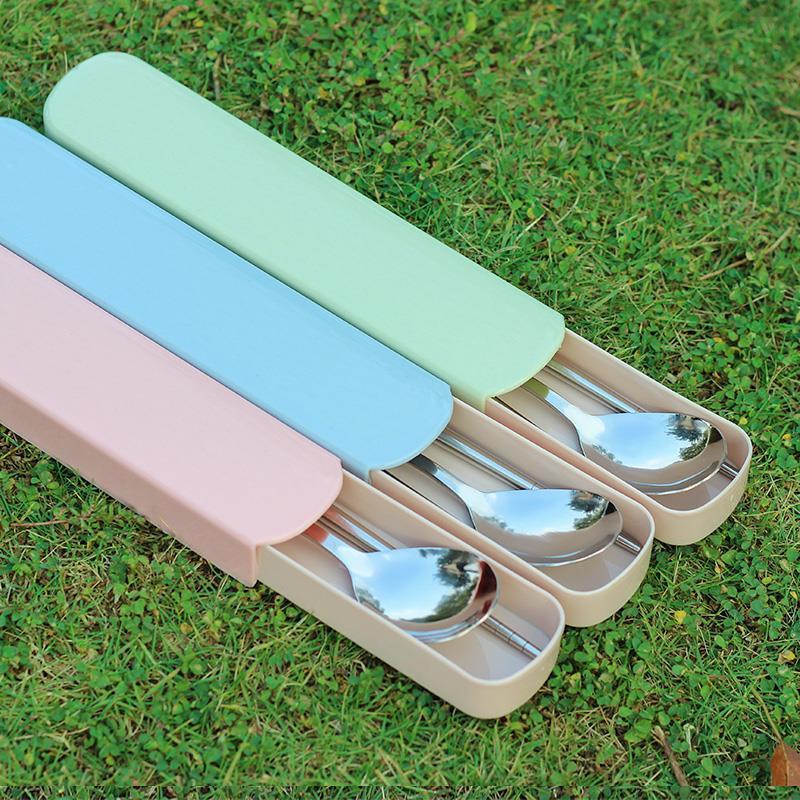 4Pcs/Set Stainless Steel Chops - огляд і ціна Outdoor Camping Dining Set