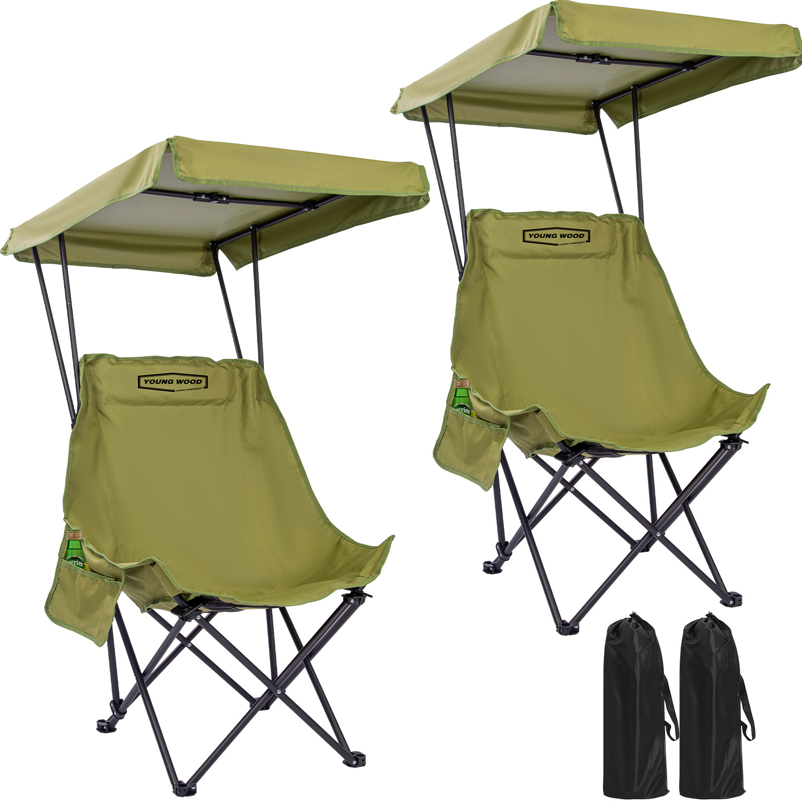 YOUNG WOOD Portable Camping Ch - огляд і ціна Outdoor Camping Canopy