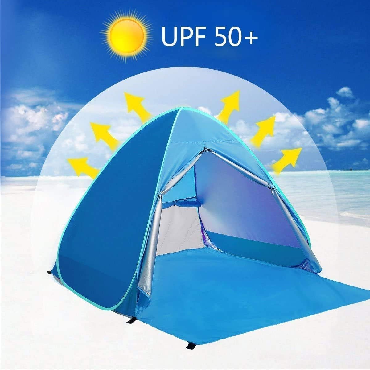 Pop Up Beach Tent Shade Sun Sh - огляд і ціна Outdoor Camping Kids Activities