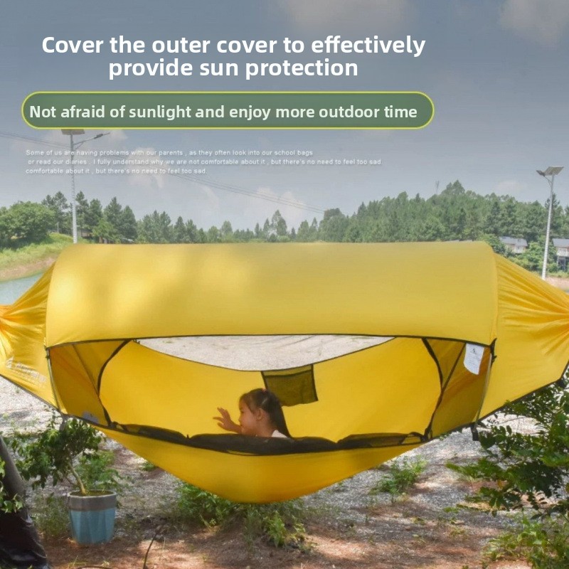 Outdoor Adult Thickened Hammoc - огляд і ціна Outdoor Camping Mosquito Net