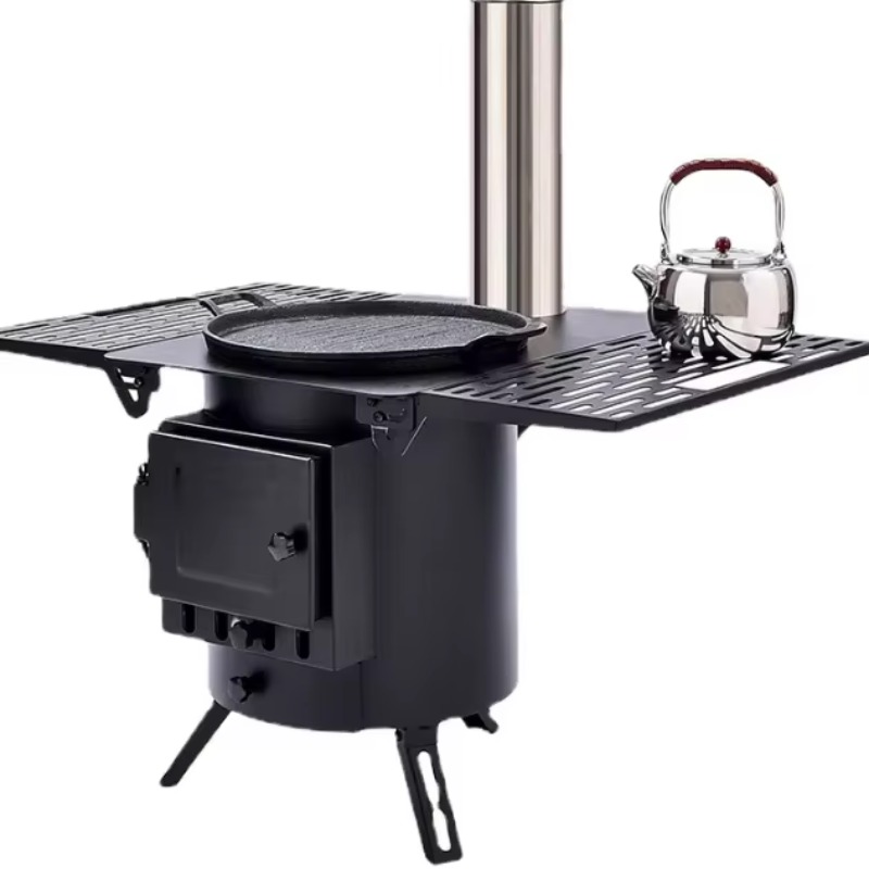 【Popular】Dual-Purpose Portable - огляд і ціна Outdoor Camping Stove Wood
