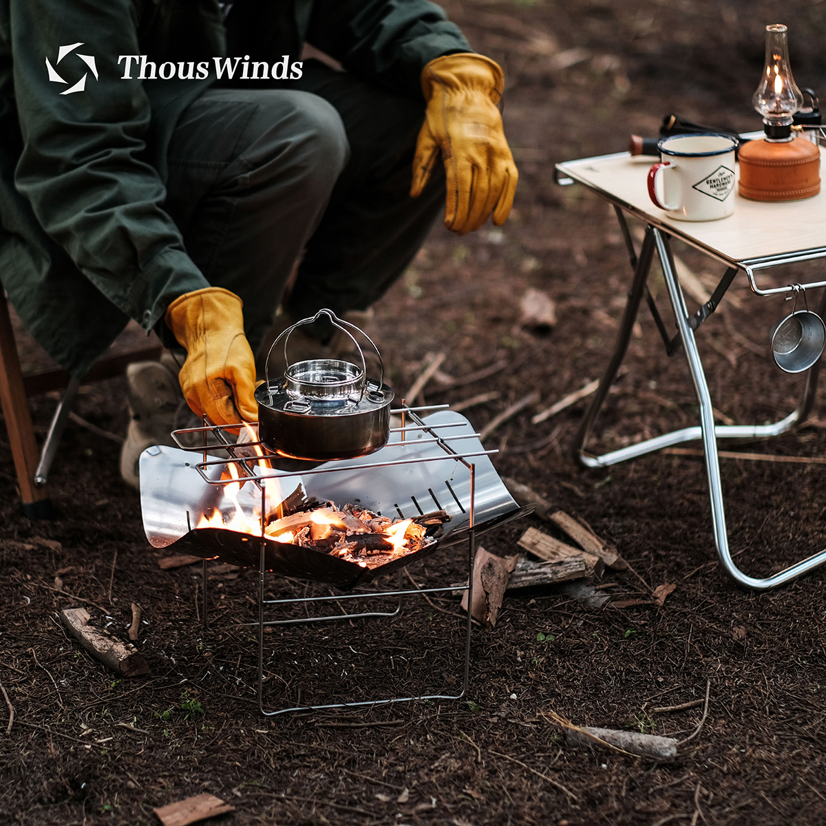 Thous Winds Portable Mini Camp - огляд і ціна Outdoor Camping Stove Wood