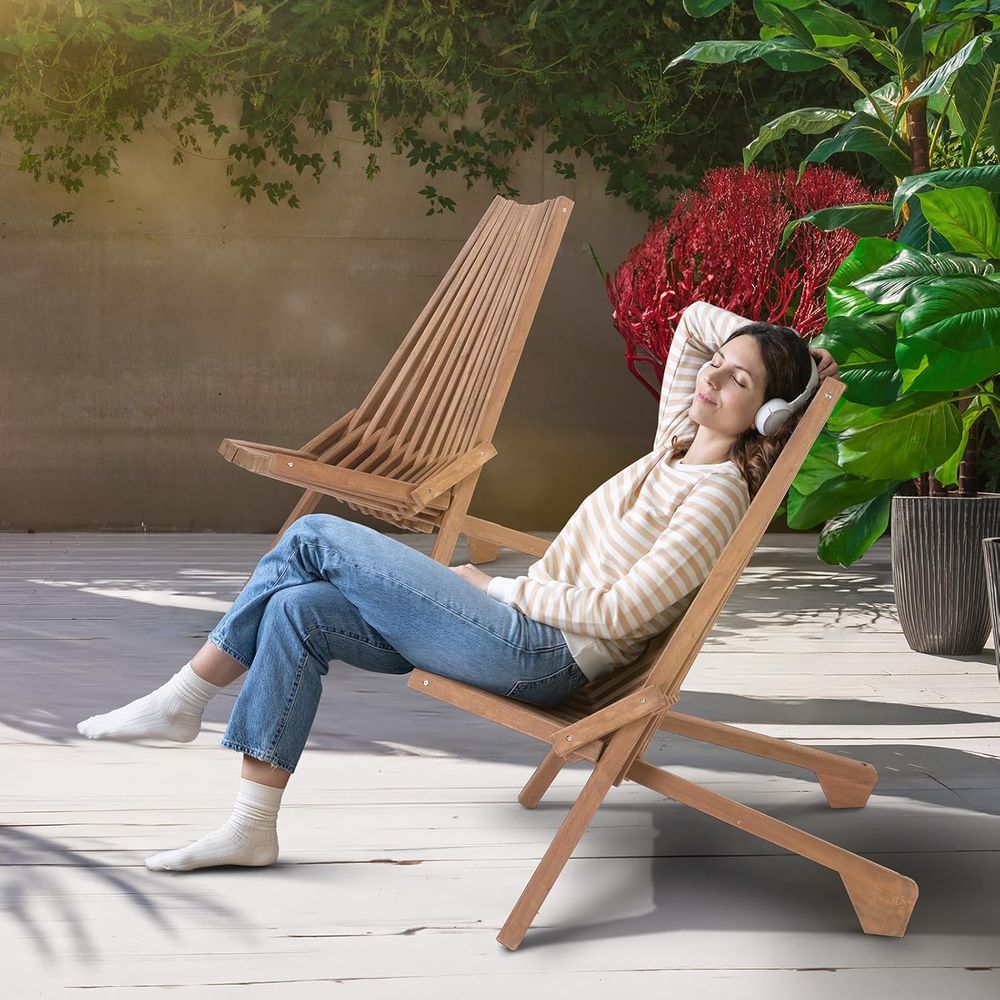 Weather-Resistant Acacia Wood  - огляд і ціна Outdoor Camping Decke