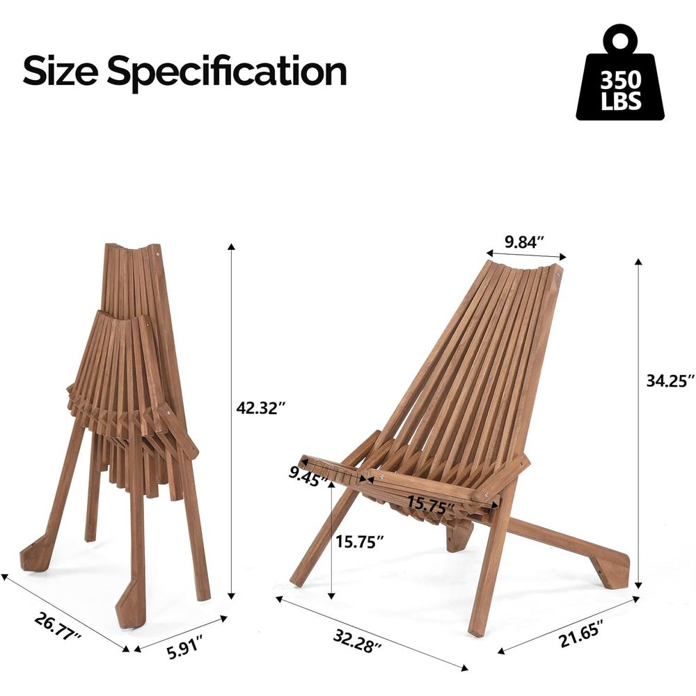 Weather-Resistant Acacia Wood  - огляд і ціна Outdoor Camping Decke