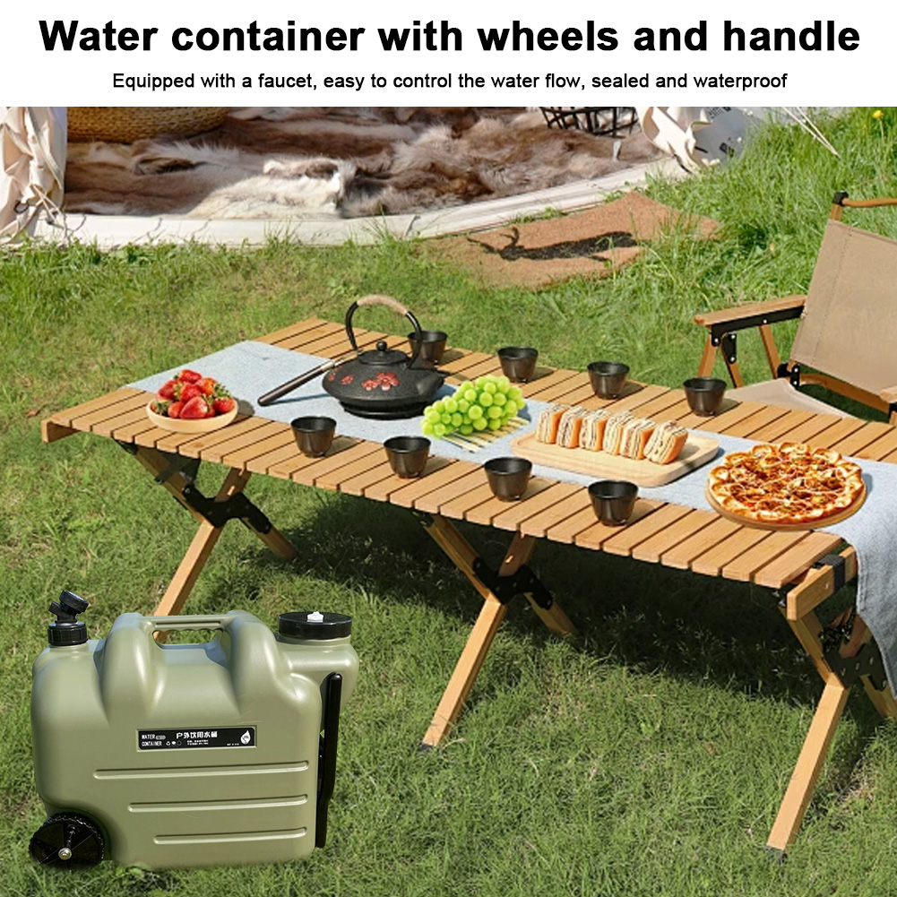 28L Camping Outdoor Bucket wit - огляд і ціна Outdoor Camping Trolley
