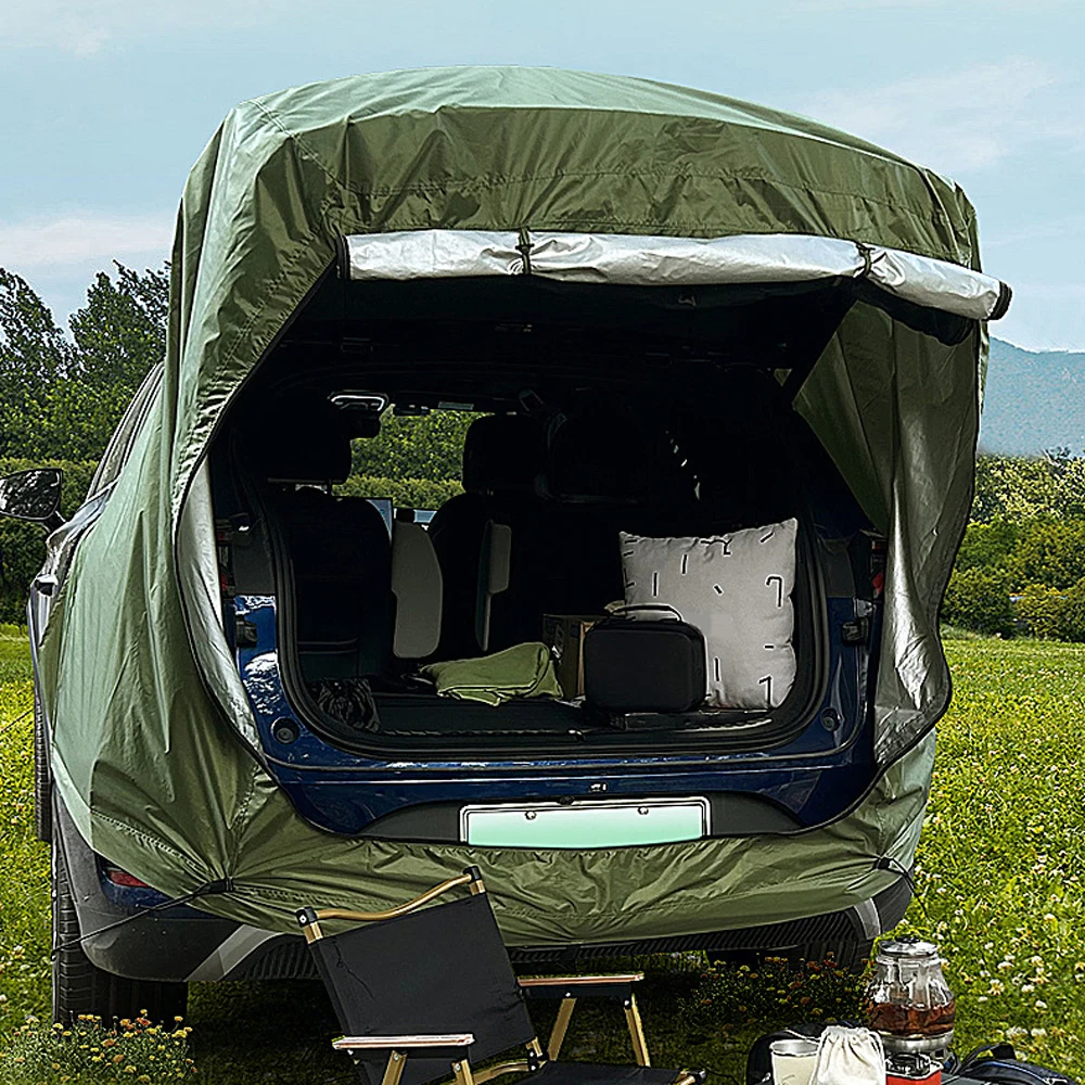Outdoor Car Rear Tent Camping  - огляд і ціна Outdoor Camping Car Tail Tent