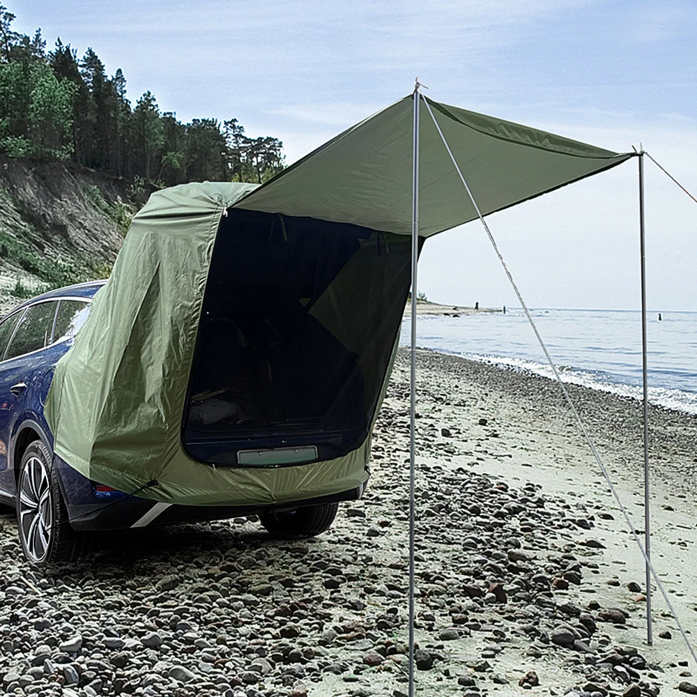Outdoor Car Rear Tent Camping  - огляд і ціна Outdoor Camping Car Tail Tent