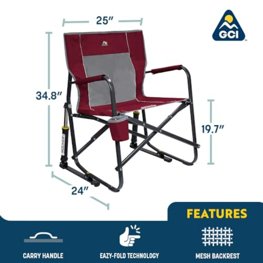 Freestyle Rocker Camping Chair - огляд і ціна Outdoor Camping Rocker