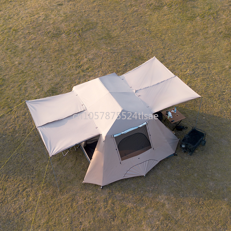 3-8 Person Automatic Large Oxf - огляд і ціна Outdoor Camping Canopy