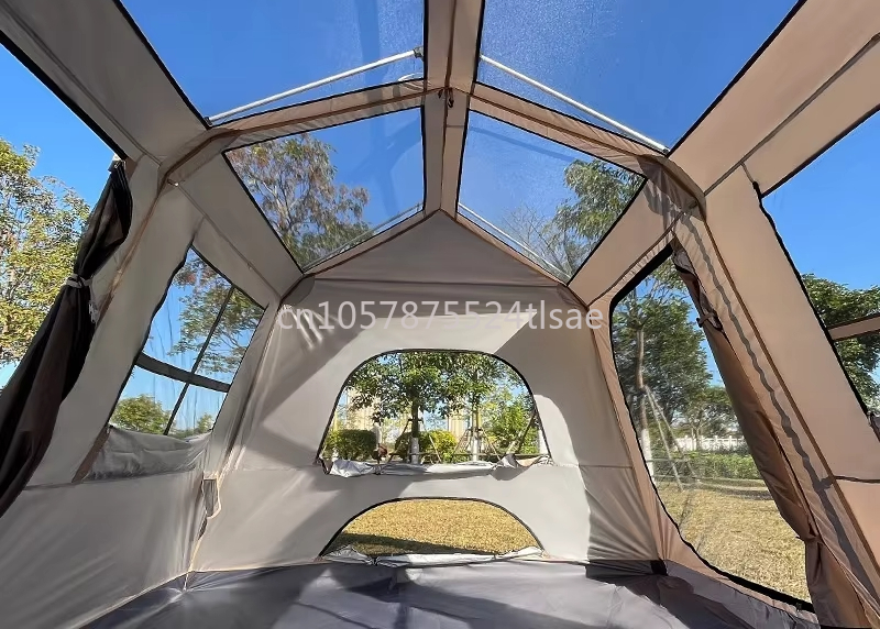 3-8 Person Automatic Large Oxf - огляд і ціна Outdoor Camping Canopy
