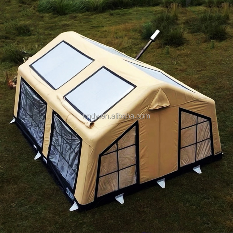 Large Outdoor Camping Waterpro - огляд і ціна Outdoor Inflatable Camping Tent With Air Pump