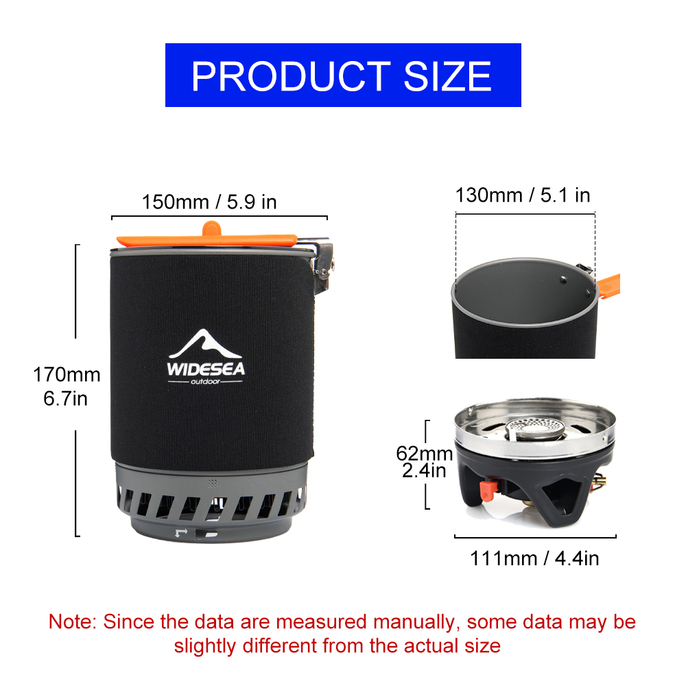Widesea Camping Cooking System - огляд і ціна Outdoor Camping Outlet