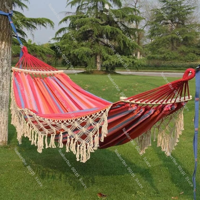 Canvas Double Hammock with Tas - огляд і ціна Outdoor Camping Chairs