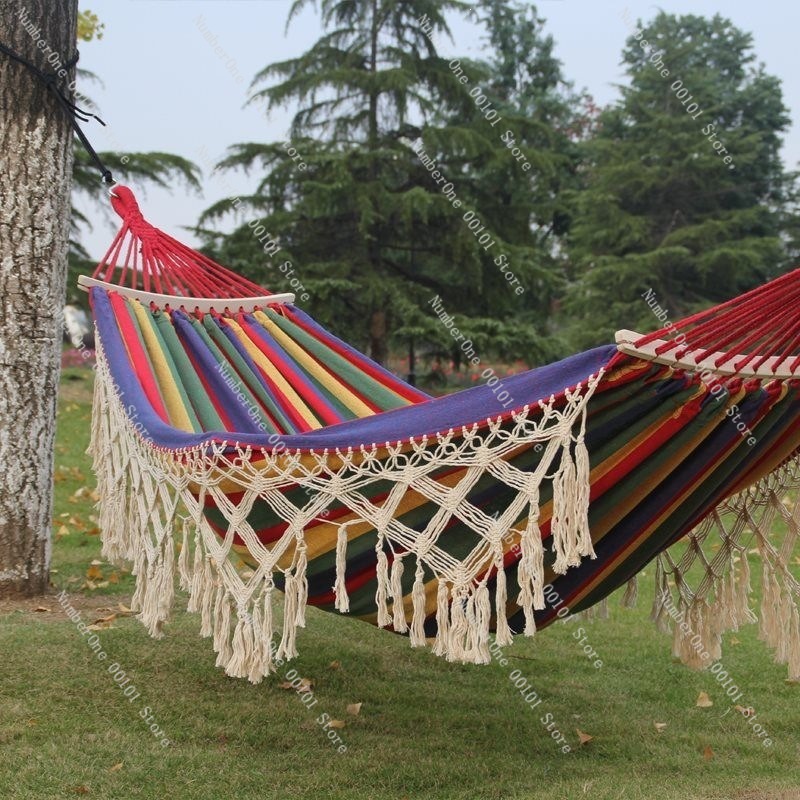 Canvas Double Hammock with Tas - огляд і ціна Outdoor Camping Chairs