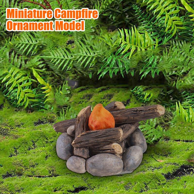 Miniature Campfire Ornament Fi - огляд і ціна Camping Quiet