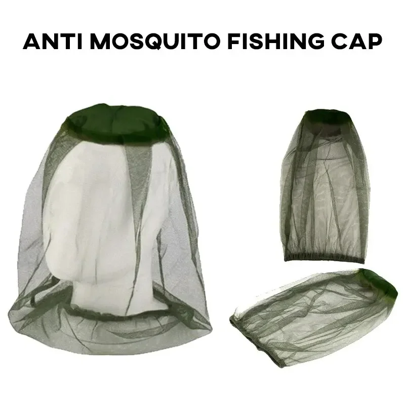 Anti Mosquito Fishing Cap 1pc  - огляд і ціна Outdoor Camping Mosquito Net