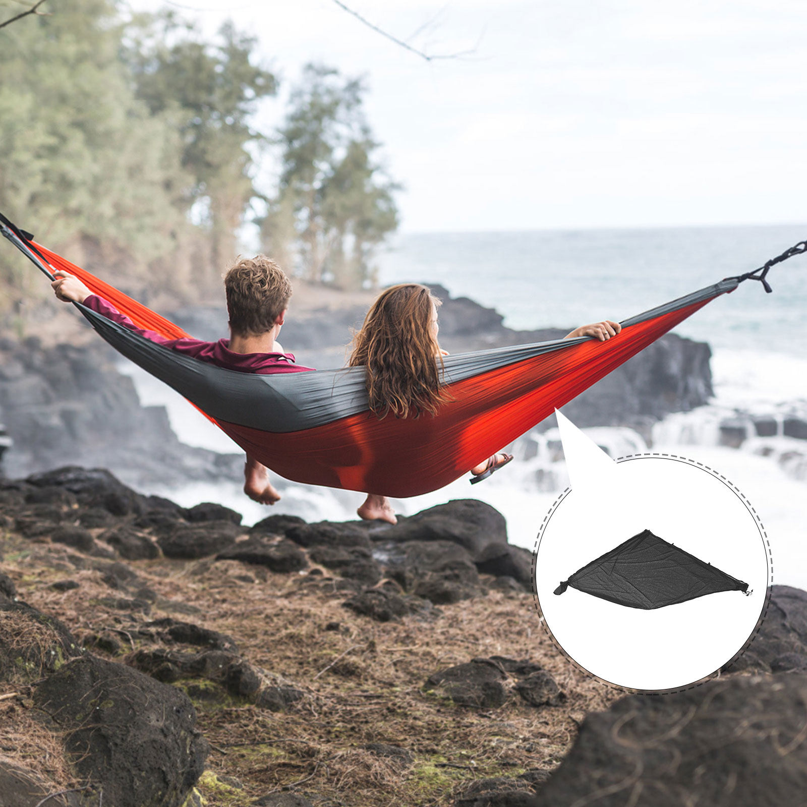 Camping Hammock Black Bed Net  - огляд і ціна Outdoor Camping Mosquito Net