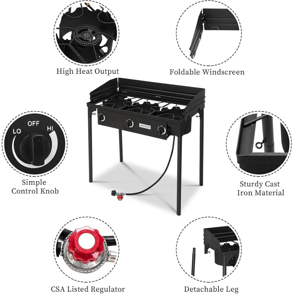 Portable Outdoor Propane Gas S - огляд і ціна Outdoor Camping List