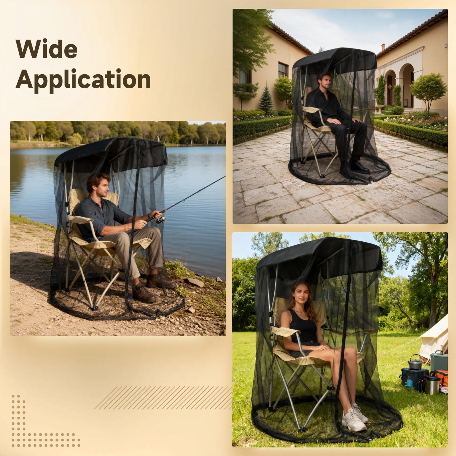 Outdoor Portable Mosquito Net  - огляд і ціна Outdoor Camping Bug Zapper