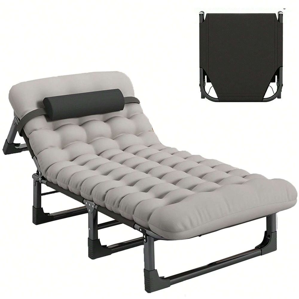 Cot, 4 Positions Adjustable Re - огляд і ціна Outdoor Camping Recliner Chairs
